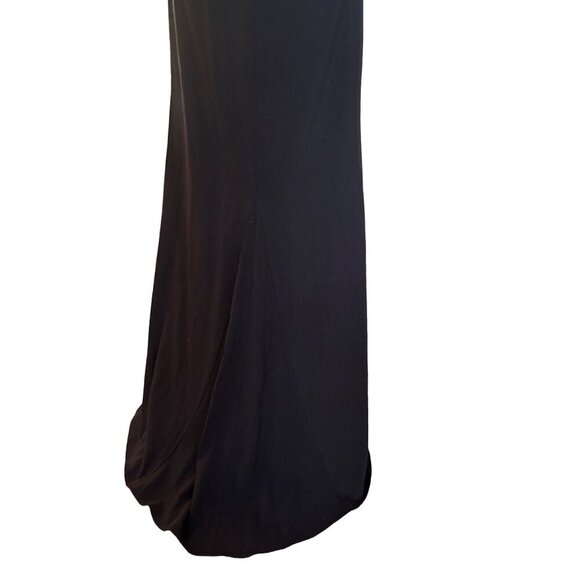 Vince Camuto Ruched Off-The-Shoulder Evening Gown Size 2 With Fold over Detail - Picture 6 of 16